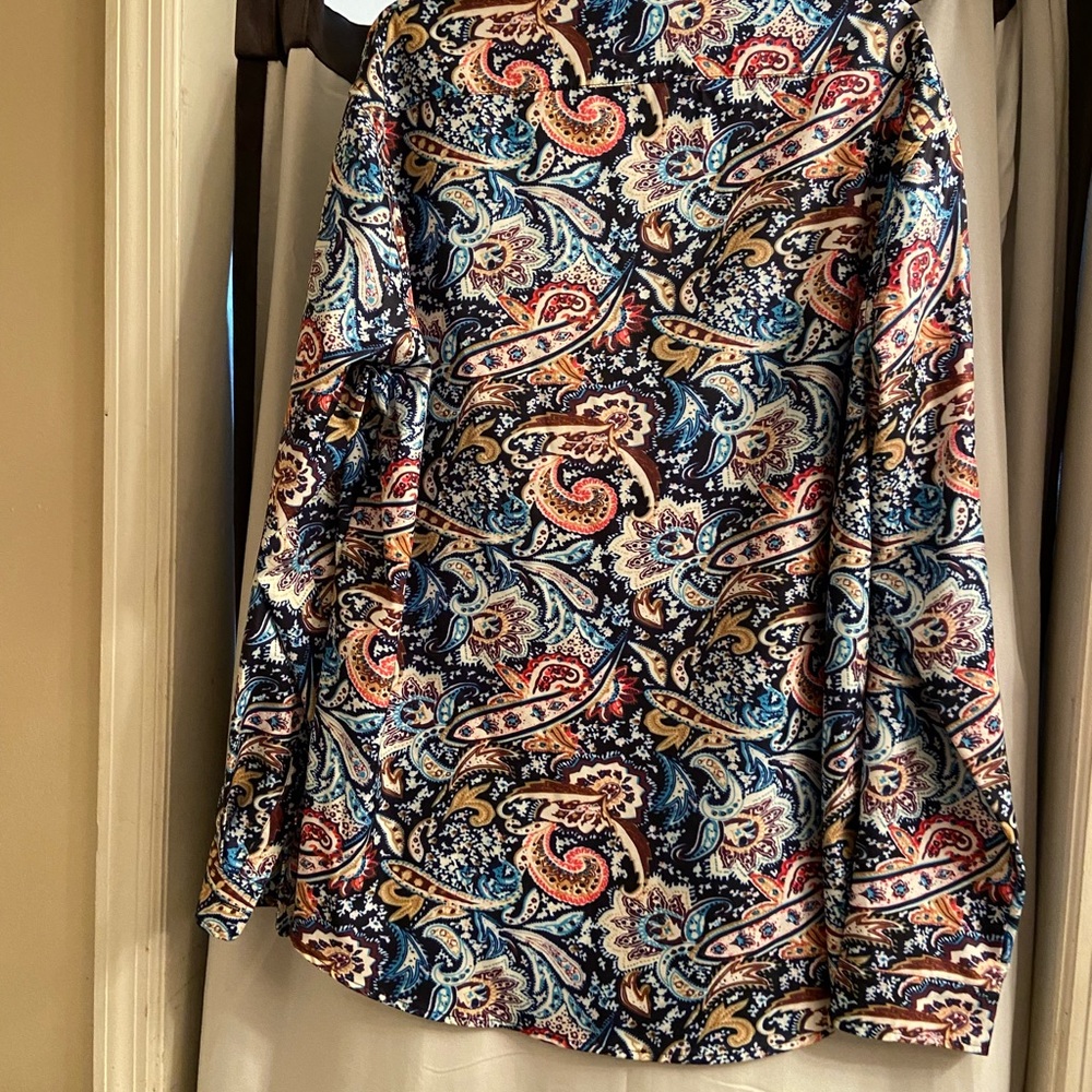 premiere Casual canvas button down